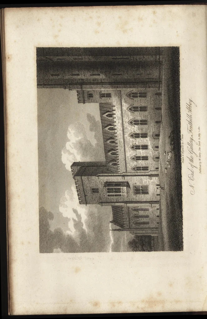 An illustration from A description of Fonthill Abbey, Wiltshire : illustrated by views, drawn and engraved, 1812, leaf 23