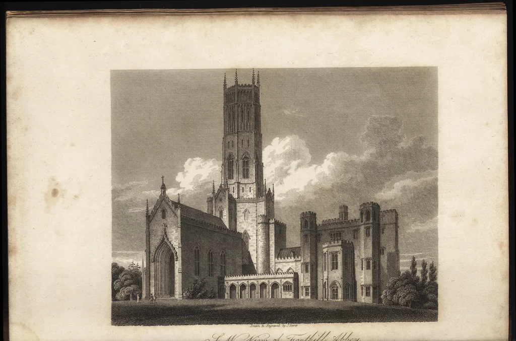 An illustration from A description of Fonthill Abbey, Wiltshire : illustrated by views, drawn and engraved, 1812, leaf 31