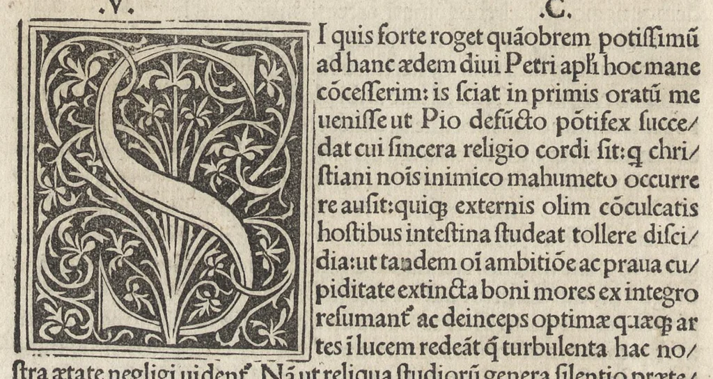 An illustration from Nouiciis adolescentibus, ad astronomicã remp. capessendã aditum impetrãtibus, pro breui rectoq[ue] tramite a uulgari uestigio semoto, Iohãnis de Sacro Busto Sphaericũ opusculũ : una cũ additionib[us] nõnullis littera A sparsim ubi intersertae sint signatis. Contraq[ue] Cremonensia in planetar[um] theoricas delyramenta Iohãnis de Mõte Regio disputatiões tã acuratiss. q̃[ue] utiliss. Nec nõ Georgii Purbachii ĩ eorũdẽ Mot[us] planetar[um] acuratiss. theoricae dicatum opus .., leaf 61