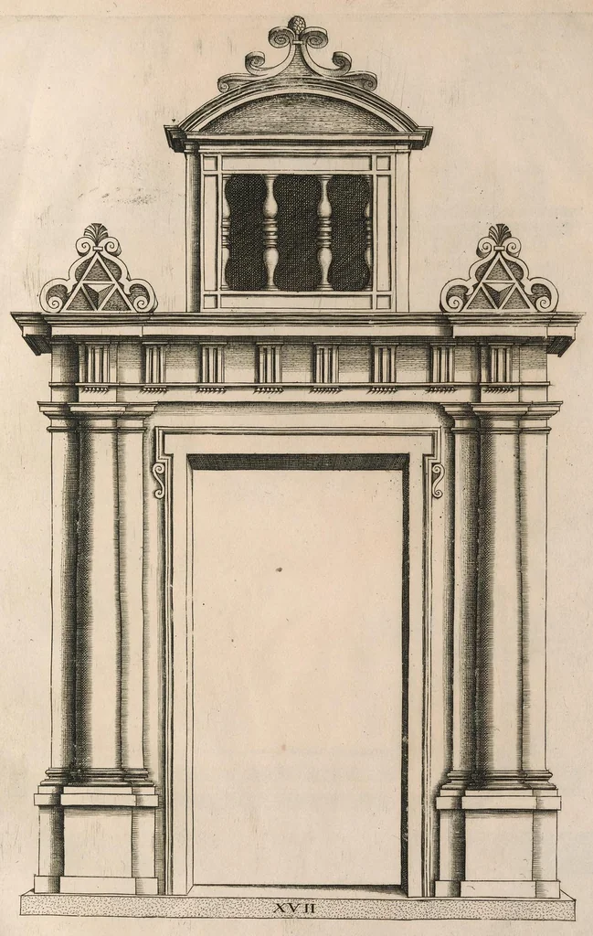 An illustration from Extraordinario libro di architettvra, 1551, leaf 120