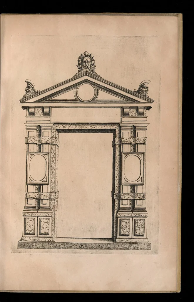 An illustration from Extraordinario libro di architettvra, 1551, leaf 30