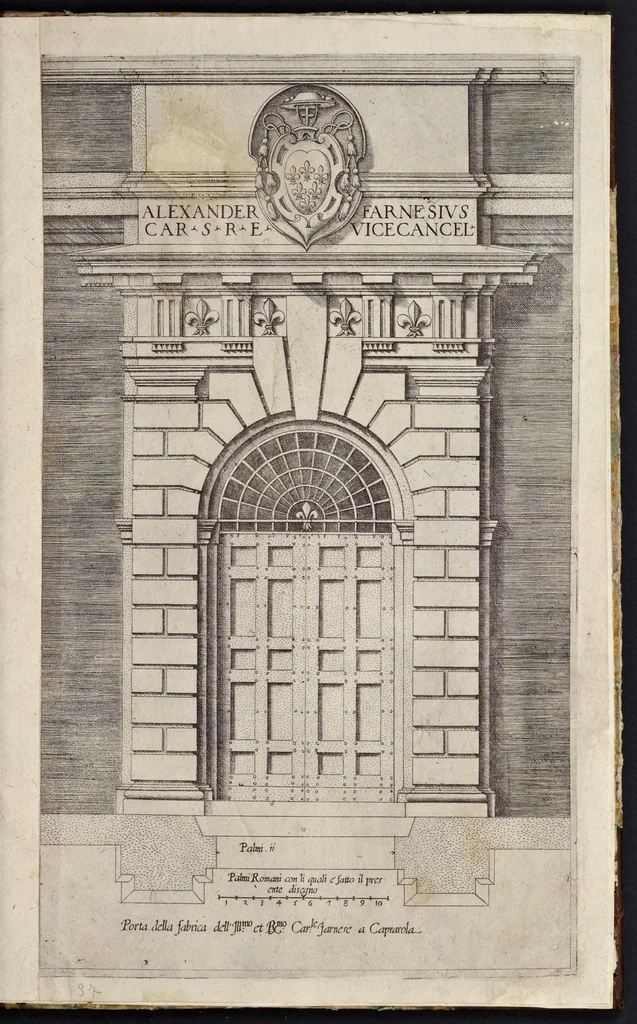 An illustration from Regola delli cinque ordini d' architettura, 1607, leaf 78