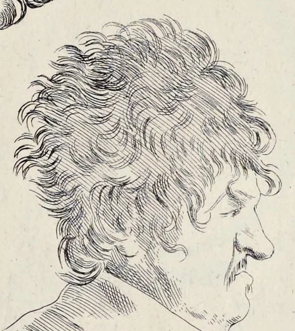 An illustration from Alfabeto in sogno : esemplare per disegnare, 1683, leaf 32
