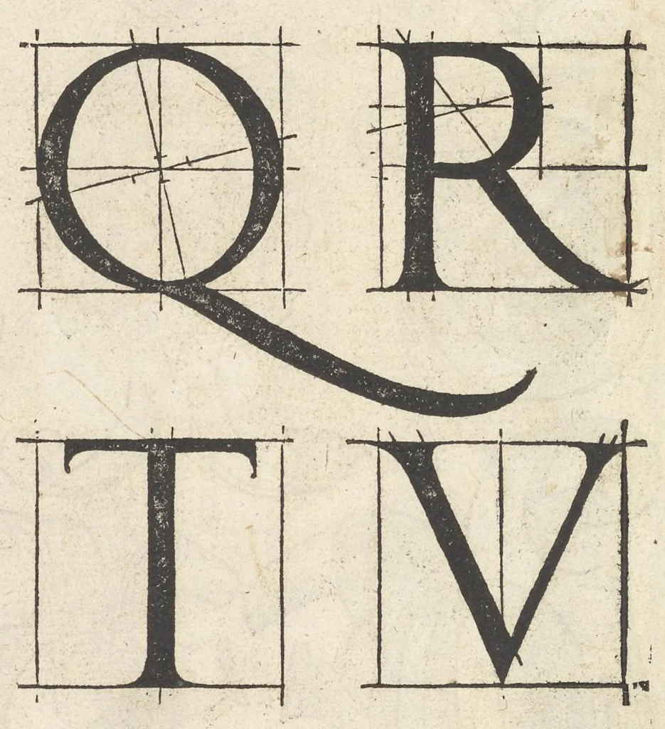 An illustration from Reglen van metselrijen op de vijue manieren van edificien : te wetene Thuscana, Dorica, Corinthia, eñ composita, ende daer by gesedt die exemplen vanden antiquijquen, die in din eeste deel met de leeringe van Vitruvio ouercommen : met noch toeghesedette figuren die inteerste met en waren ende sommige texten, 1549, leaf 144