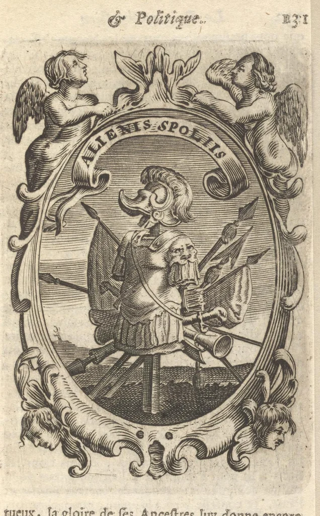 An illustration from Le prince chrestien et politique, 1670, leaf 160