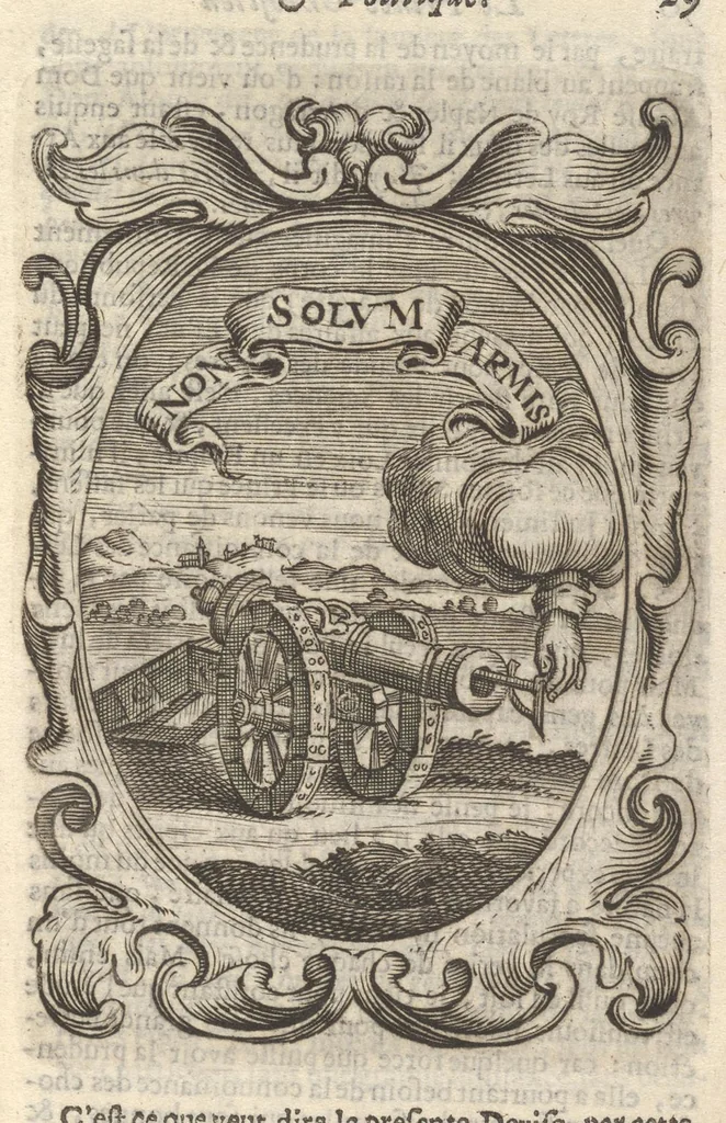 An illustration from Le prince chrestien et politique, 1670, leaf 58