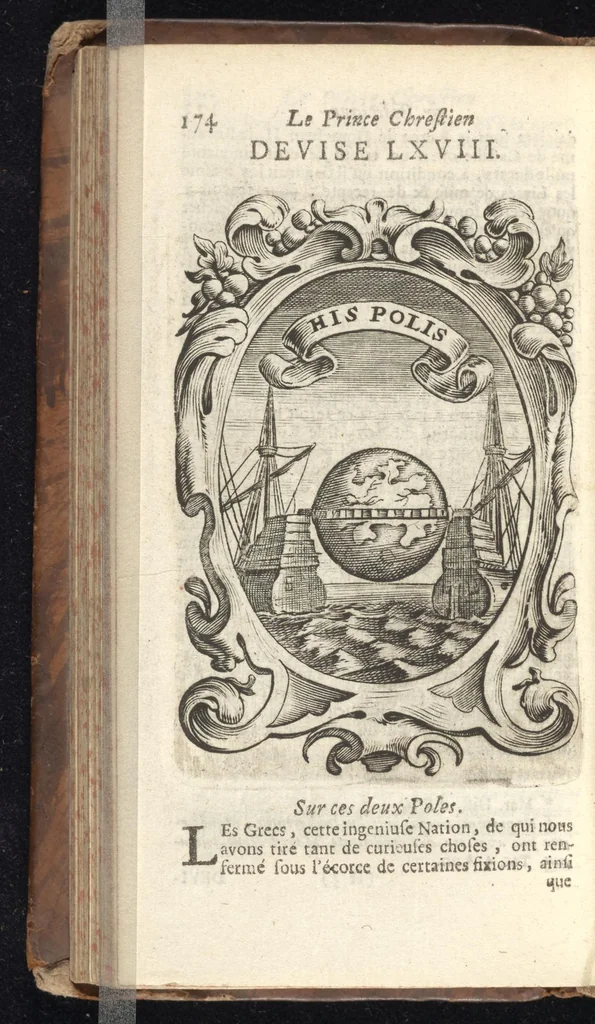 An illustration from Le prince chrestien et politique, 1670, leaf 187