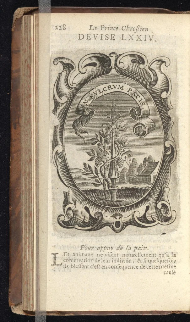 An illustration from Le prince chrestien et politique, 1670, leaf 241