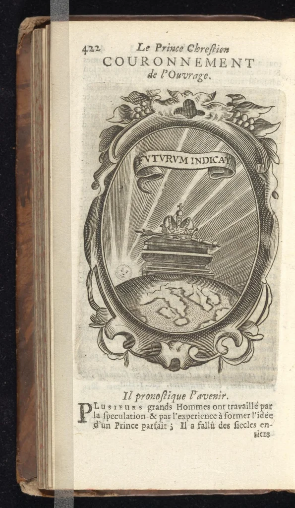 An illustration from Le prince chrestien et politique, 1670, leaf 435
