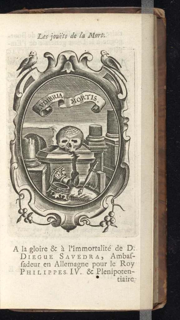 An illustration from Le prince chrestien et politique, 1670, leaf 8