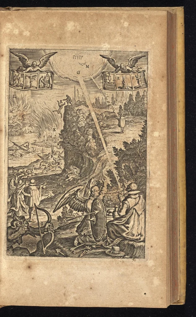 An illustration from AntonI Sucquet è Societate Iesu Via vitae aeternae, 1665, leaf 208