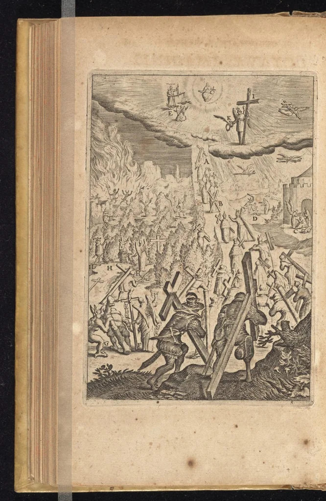 An illustration from AntonI Sucquet è Societate Iesu Via vitae aeternae, 1665, leaf 249
