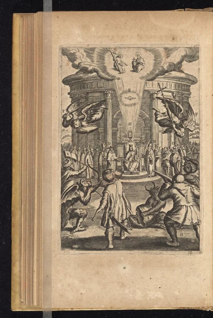 An illustration from AntonI Sucquet è Societate Iesu Via vitae aeternae, 1665, leaf 329