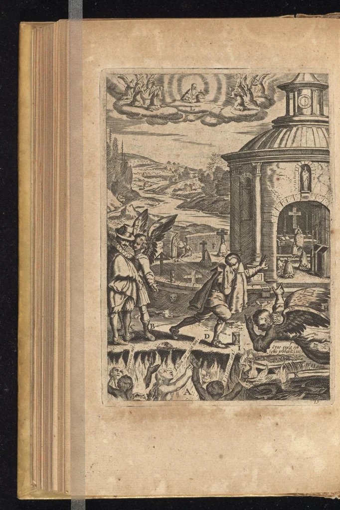An illustration from AntonI Sucquet è Societate Iesu Via vitae aeternae, 1665, leaf 337