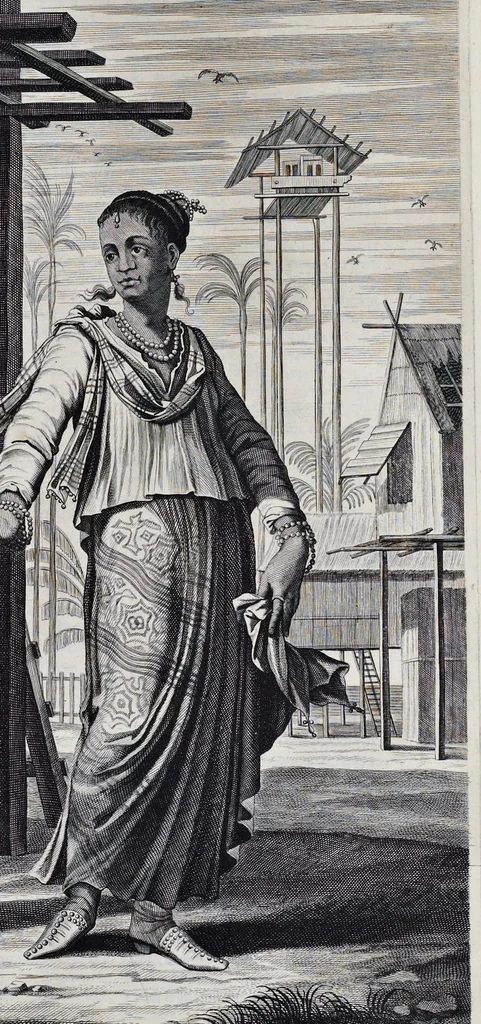 An illustration from Johan Nieuhofs Gedenkweerdige Brasiliaense zee- en lantreize : behelzende alhetgeen op dezelve is voorgevallen : beneffens een bondige beschrijving van gantsch Neerlants Brasil, zoo van lantschappen, steden, dieren, gewassen, als draghten, zeden en godsdienst der inwoonders : en inzonderheit ein wijtloopig verhael der merkwaardigste voorvallen en geschiedenissen, die zich, geduurende zijn negenjarigh verblijf in Brasil, in d'oorlogen en opstant der Portugesen tegen d'onzen, zich sedert het jaer 1640 tot 1649 hebben toegedragen : doorgaens verciert met verscheide afbeeldingen na 't leven aldaer getekent, 1682, leaf 426