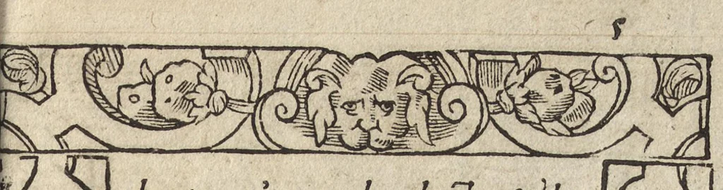 An illustration from Le pegme, 1560, leaf 10