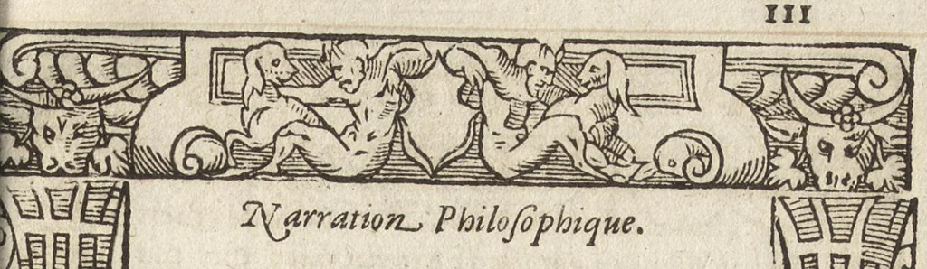 An illustration from Le pegme, 1560, leaf 116