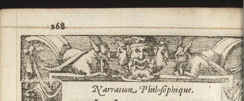 An illustration from Le pegme, 1560, leaf 273