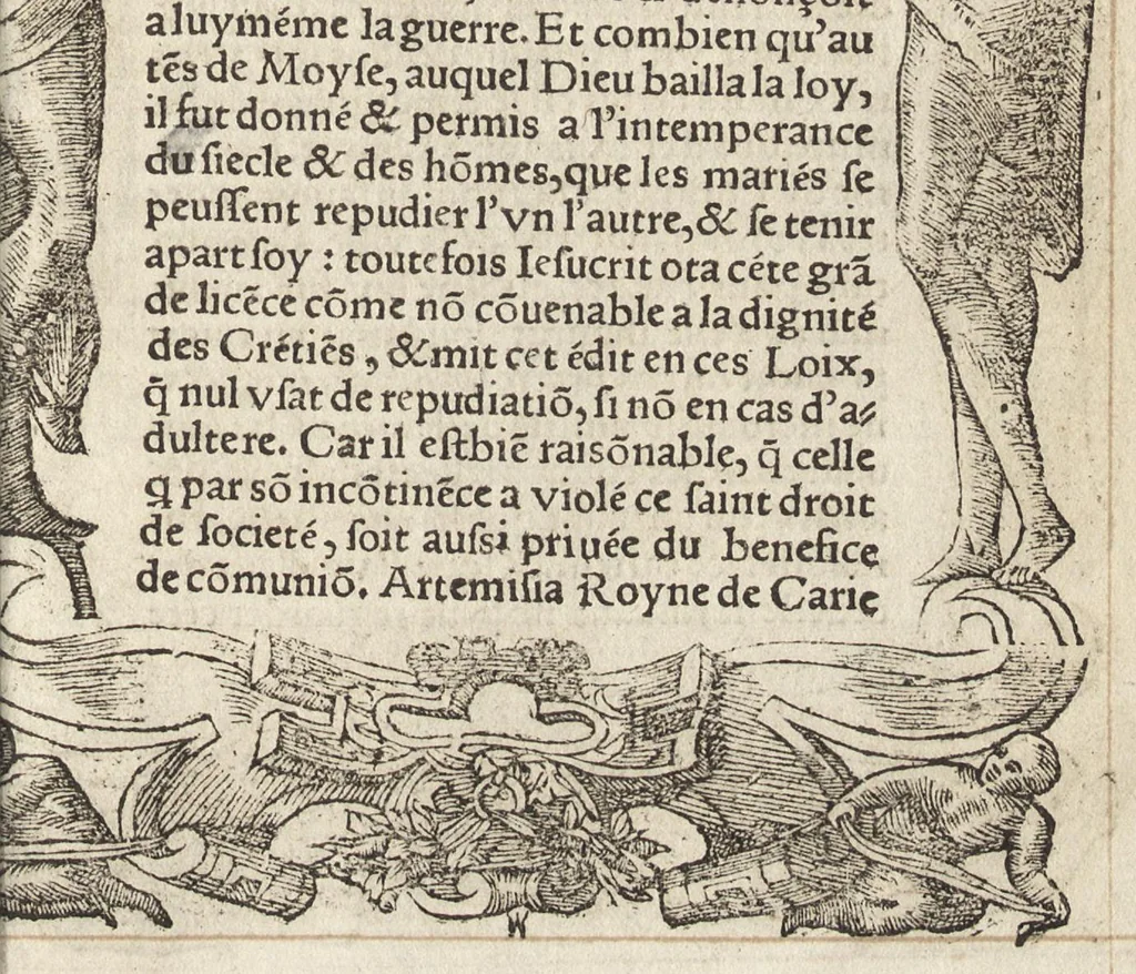 An illustration from Le pegme, 1560, leaf 308