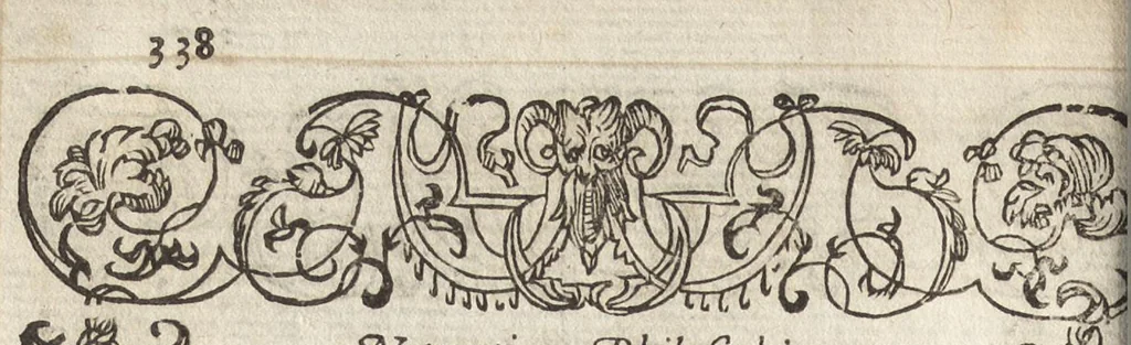 An illustration from Le pegme, 1560, leaf 343