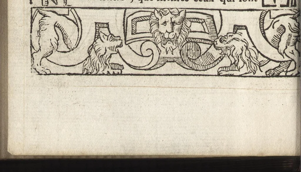 An illustration from Le pegme, 1560, leaf 365