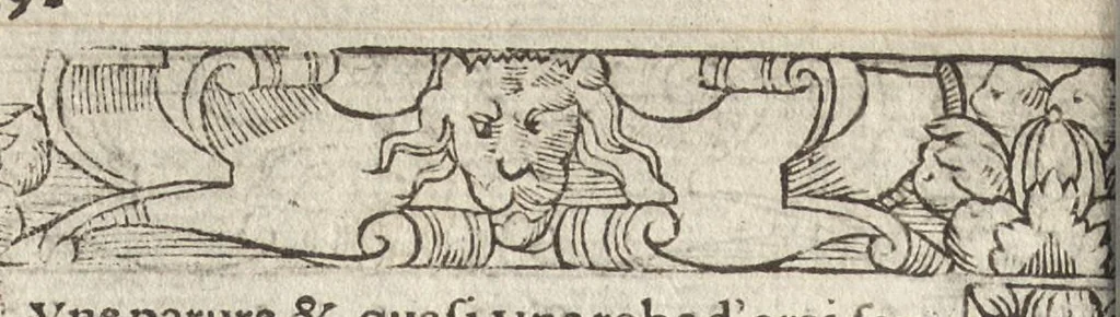 An illustration from Le pegme, 1560, leaf 397