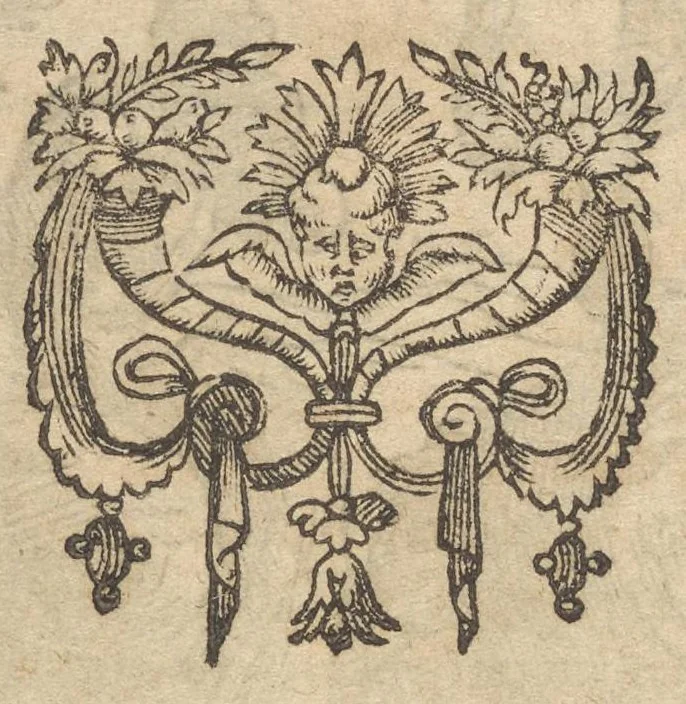 An illustration from Emblemata Andreæ Alciati I. C. clariss. Latinogallica : vnà cum succinctis argumentis, quibus emblematis cuiúsque sententia explicatur, ad calcem Alciati vita = Les emblemes Latin-Francois dv Seigneur Andre Alciat, excellent iurisconsulte, avec argumens succincts pour entendre le sens de chasque embleme, en fin est la vie d'Alcist : la version Françoise non encor veuë cy deuant, 1584, leaf 439