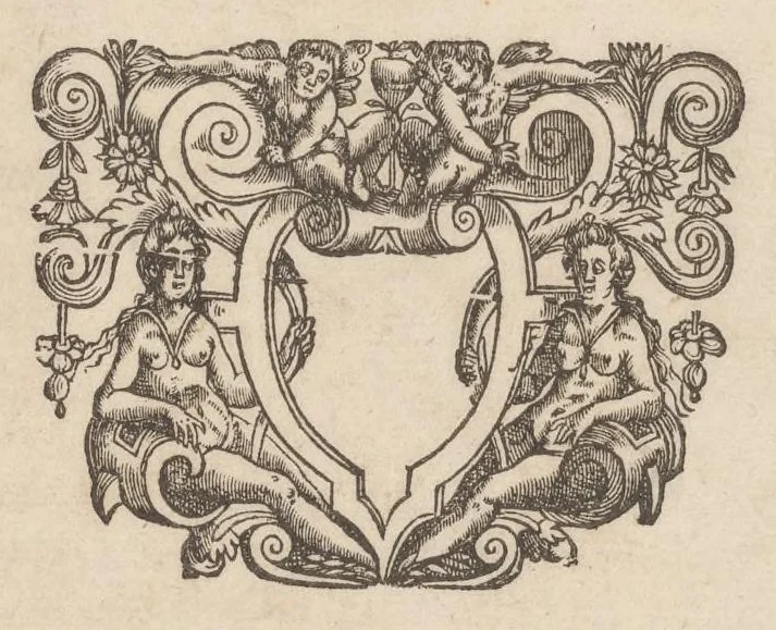 An illustration from Second livre d'architectvre, contenant plvsievrs et diverses ordonnances de cheminees, lvcarnes, portes, fonteines, puis, & pauillons, pour enrichir tant le dedans que le dehors de tous edifices. Auec les desseings de dix sepultures toutes differentes, 1561, leaf 0