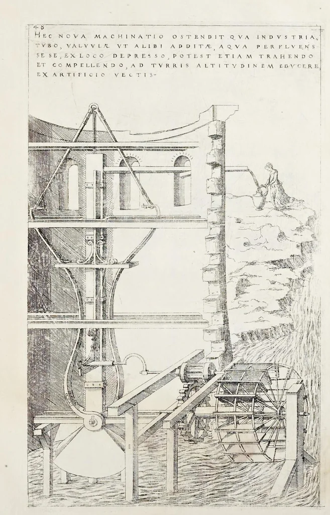 An illustration from Instrvmentorvm et machinarvm / Liber primus, 1569, leaf 114
