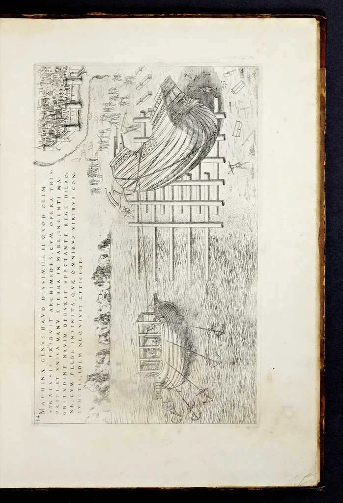 An illustration from Instrvmentorvm et machinarvm / Liber primus, 1569, leaf 126