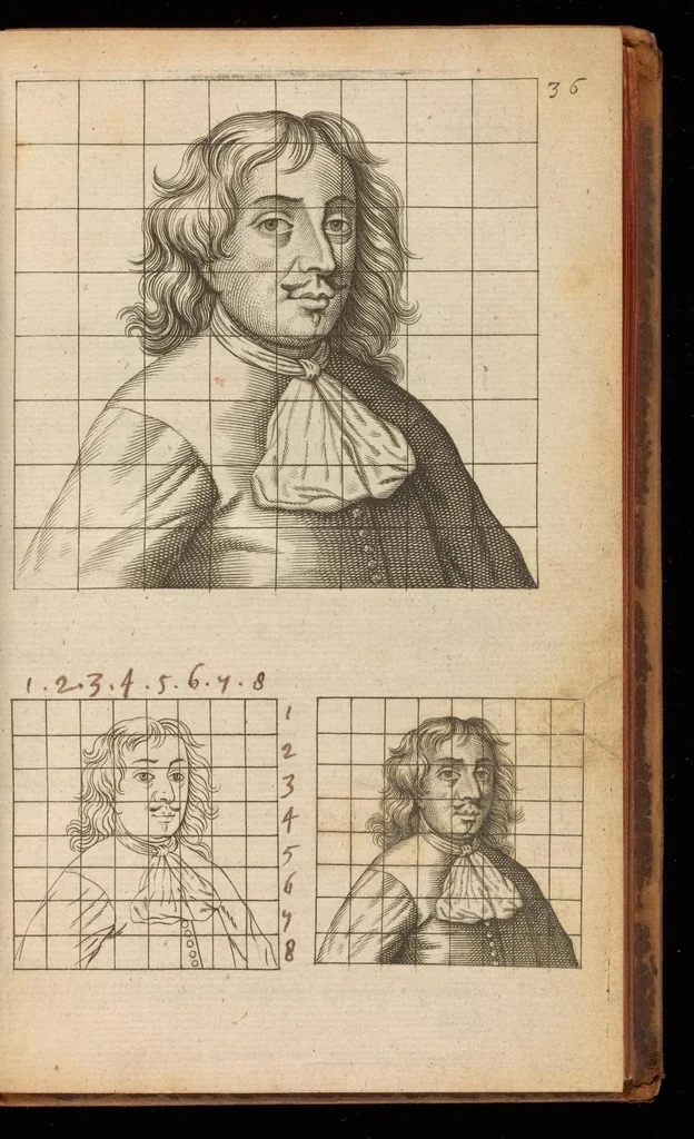 An illustration from Polygraphice: or The arts of drawing, engraving, etching, limning, painting, washing, varnishing, gilding, colouring, dying, beautifying and perfuming. : In four books ... to which is added a discourse of perspective and chiromancy ..., 1675, leaf 80