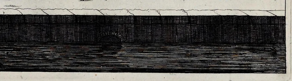 An illustration from Beschryvinge van Amsterdam : zynde een naukeurige verhandelinge van desselfs eerste oorspruk uyt den huyse der heeren van Amstel, en Amstellant : haar vergrootingen, rykdom, en wyze van regeeringe, tot den jare 1691 : voor dezen uit verscheide oude historie-schryvers be eengesteld, en uytgegeven : en nu uit een meenigte van oude schriften, authentyke stukken, en met kopere afbeeldingen verciert, nooit voor desen gedruckt geweest, beschreven, en vermeerdert, 1693, leaf 272