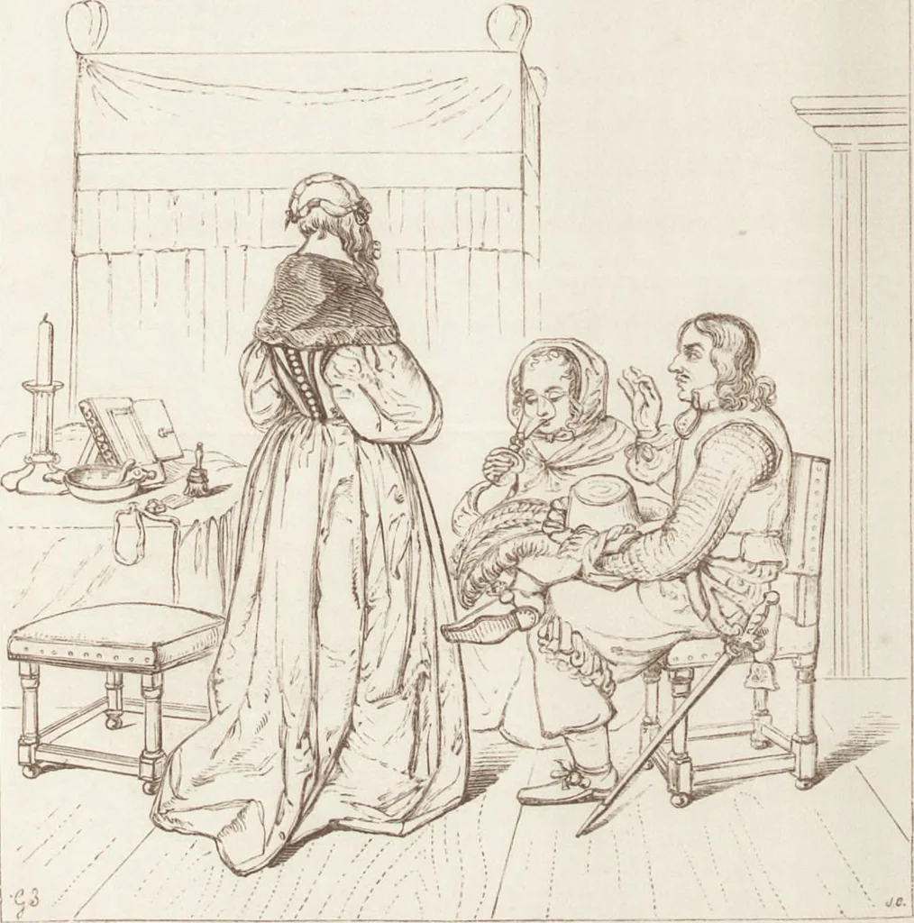 An illustration from A hand-book for young painters, 1855, leaf 305