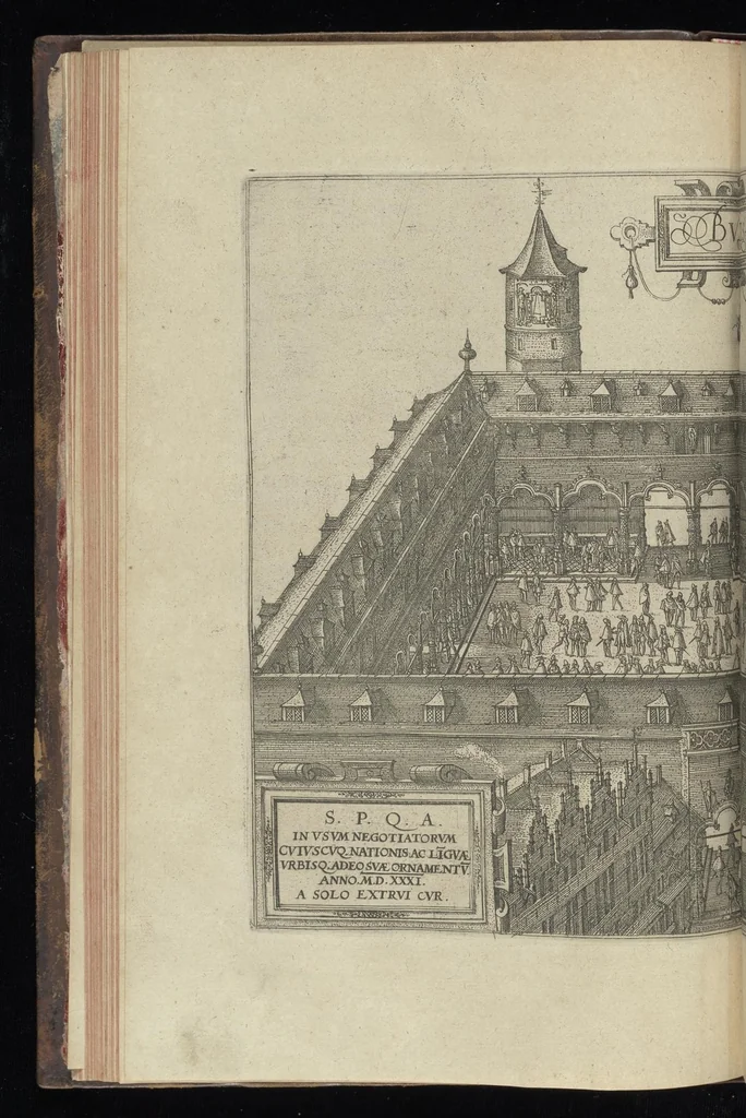 An illustration from Descrittione di m. Lodovico Gvicciardini, gentilhvomo fiorentino, di tvtti i paesi Bassi, altrimenti detti Germania inferiore : con tutte le carte di geographia del paese, & col ritratto al naturale di molte terre principali : riueduta di nuouo, & ampliata per tutto la terza volta dal medesimo autore : con amplissimo indice di tutte le cose piu memorabili, 1588, leaf 139