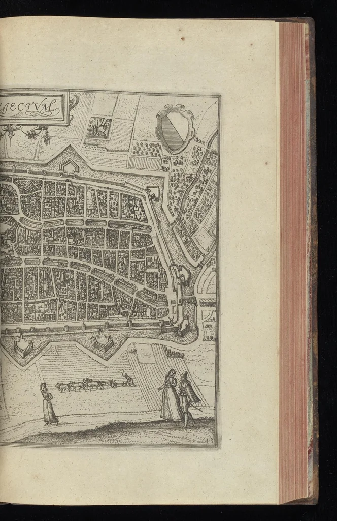 An illustration from Descrittione di m. Lodovico Gvicciardini, gentilhvomo fiorentino, di tvtti i paesi Bassi, altrimenti detti Germania inferiore : con tutte le carte di geographia del paese, & col ritratto al naturale di molte terre principali : riueduta di nuouo, & ampliata per tutto la terza volta dal medesimo autore : con amplissimo indice di tutte le cose piu memorabili, 1588, leaf 470