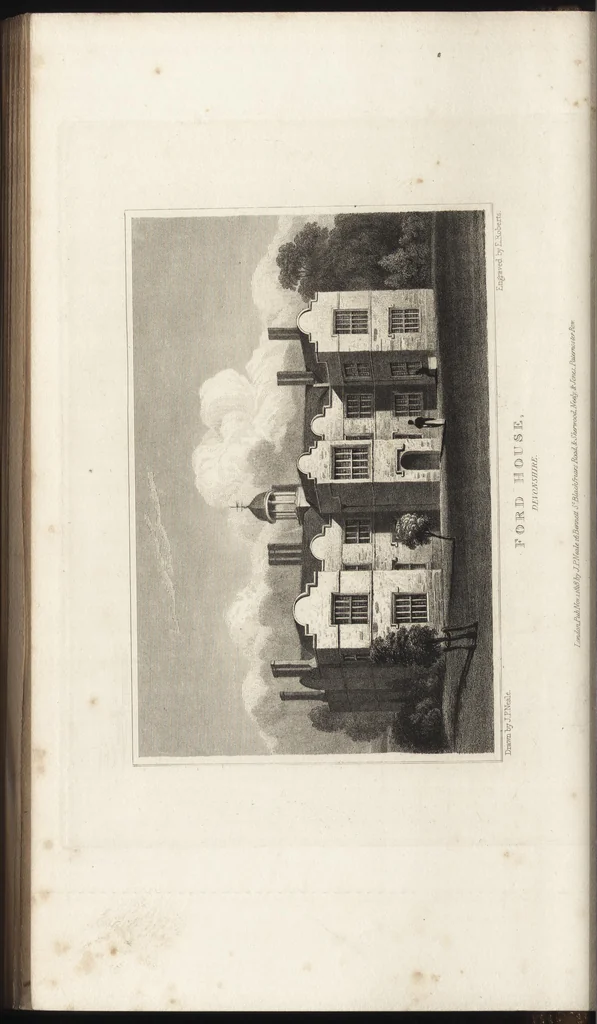 An illustration from Views of the seats of noblemen and gentlemen, in England, Wales, Scotland, and Ireland, 1820, leaf 101