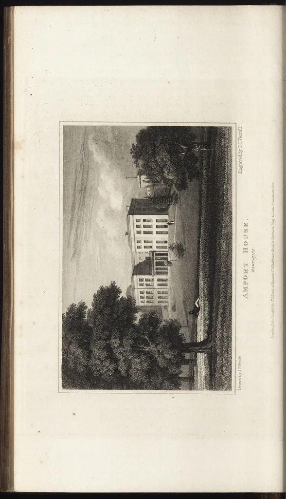 An illustration from Views of the seats of noblemen and gentlemen, in England, Wales, Scotland, and Ireland, 1820, leaf 117