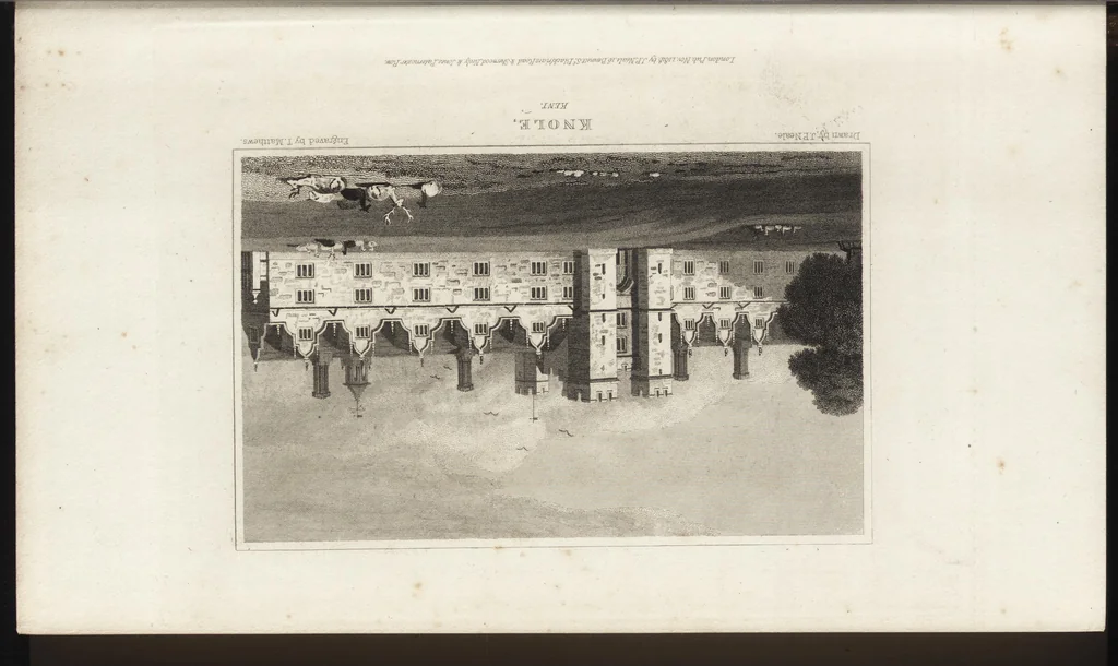 An illustration from Views of the seats of noblemen and gentlemen, in England, Wales, Scotland, and Ireland, 1820, leaf 163