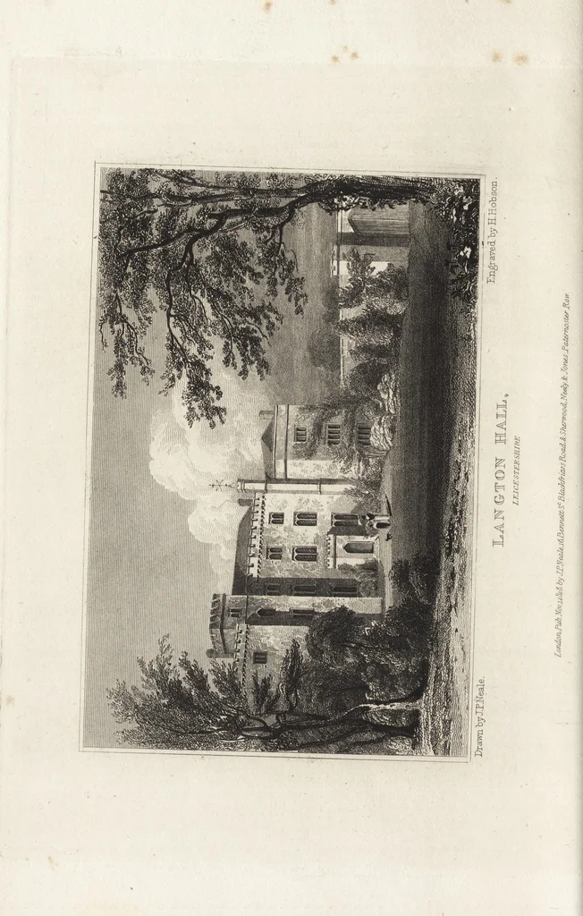 An illustration from Views of the seats of noblemen and gentlemen, in England, Wales, Scotland, and Ireland, 1820, leaf 183
