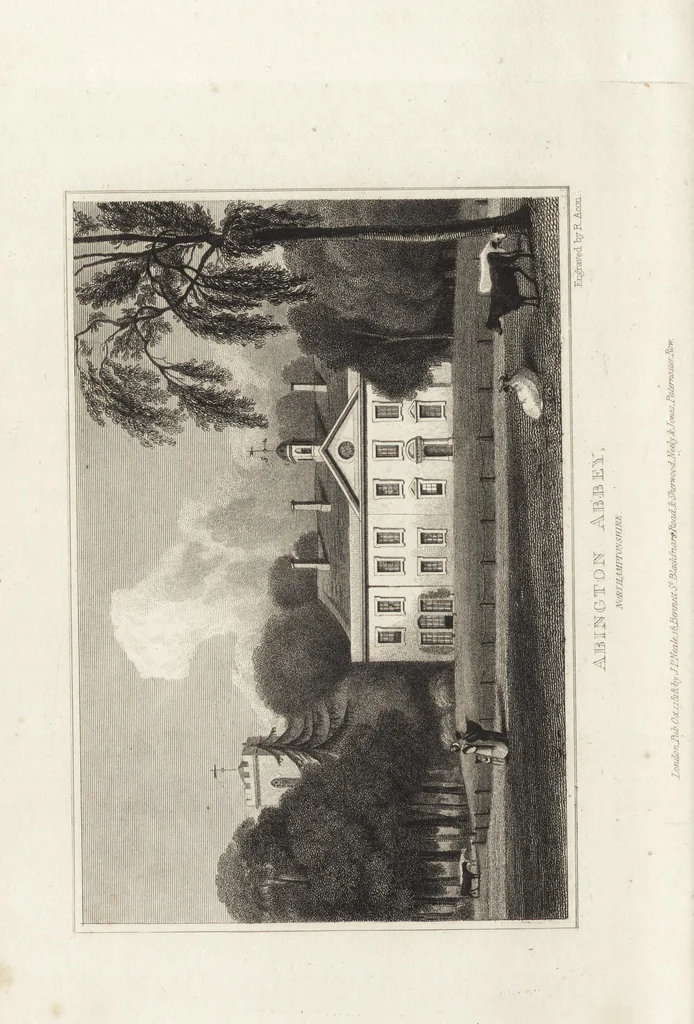 An illustration from Views of the seats of noblemen and gentlemen, in England, Wales, Scotland, and Ireland, 1820, leaf 191