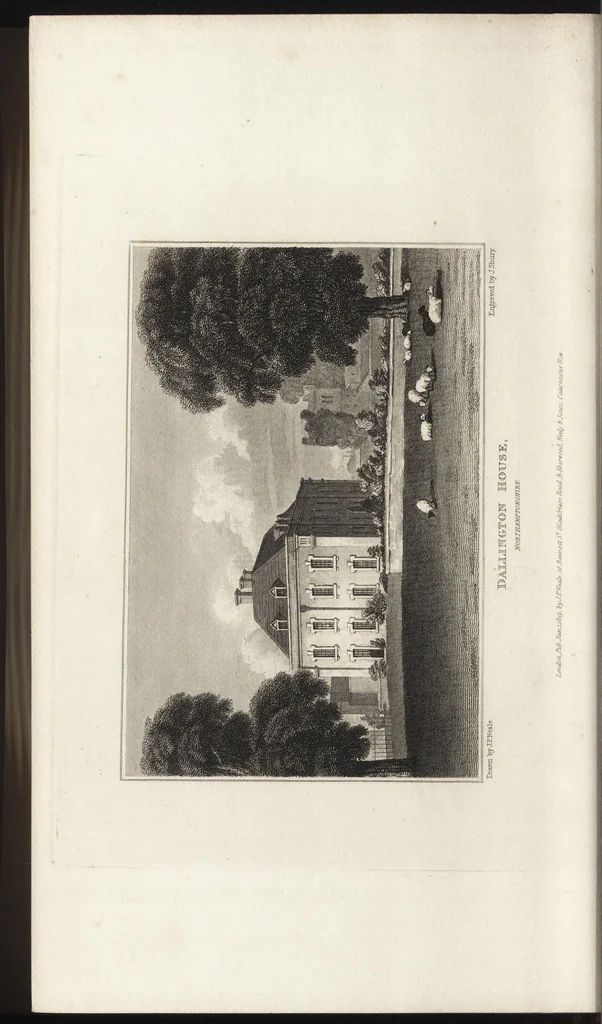 An illustration from Views of the seats of noblemen and gentlemen, in England, Wales, Scotland, and Ireland, 1820, leaf 209