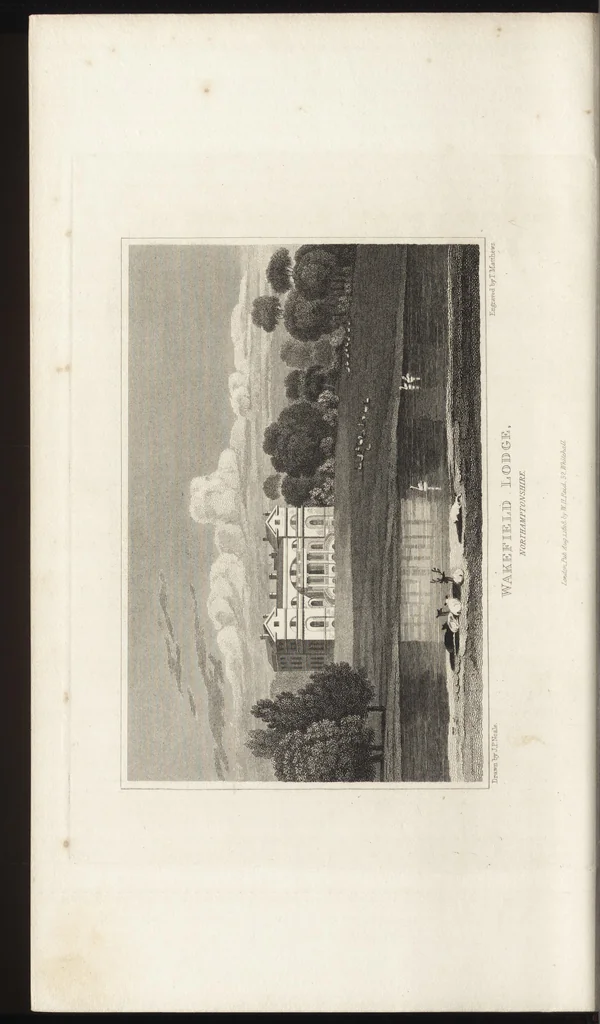 An illustration from Views of the seats of noblemen and gentlemen, in England, Wales, Scotland, and Ireland, 1820, leaf 225