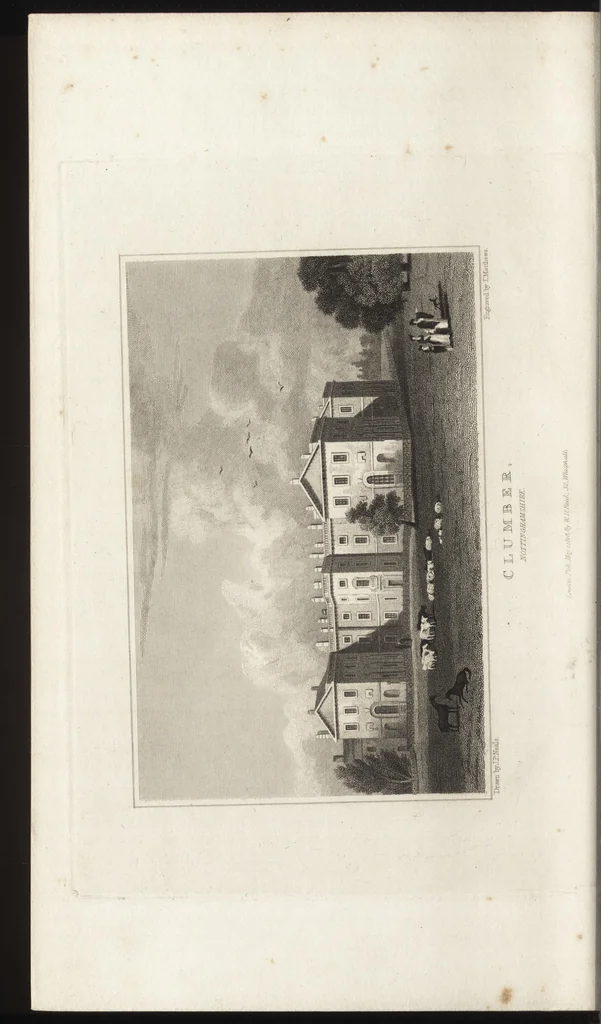 An illustration from Views of the seats of noblemen and gentlemen, in England, Wales, Scotland, and Ireland, 1820, leaf 233