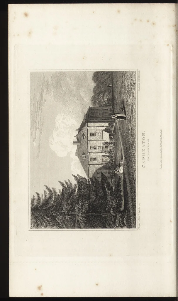 An illustration from Views of the seats of noblemen and gentlemen, in England, Wales, Scotland, and Ireland, 1820, leaf 237