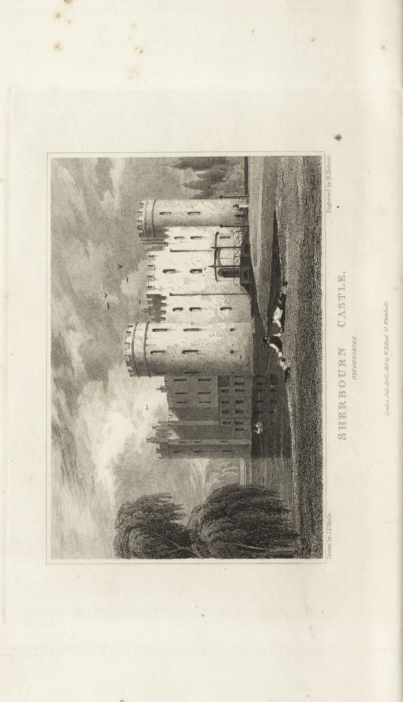 An illustration from Views of the seats of noblemen and gentlemen, in England, Wales, Scotland, and Ireland, 1820, leaf 241