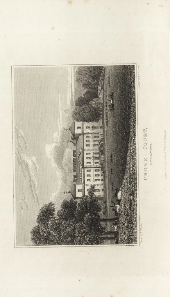 An illustration from Views of the seats of noblemen and gentlemen, in England, Wales, Scotland, and Ireland, 1820, leaf 285