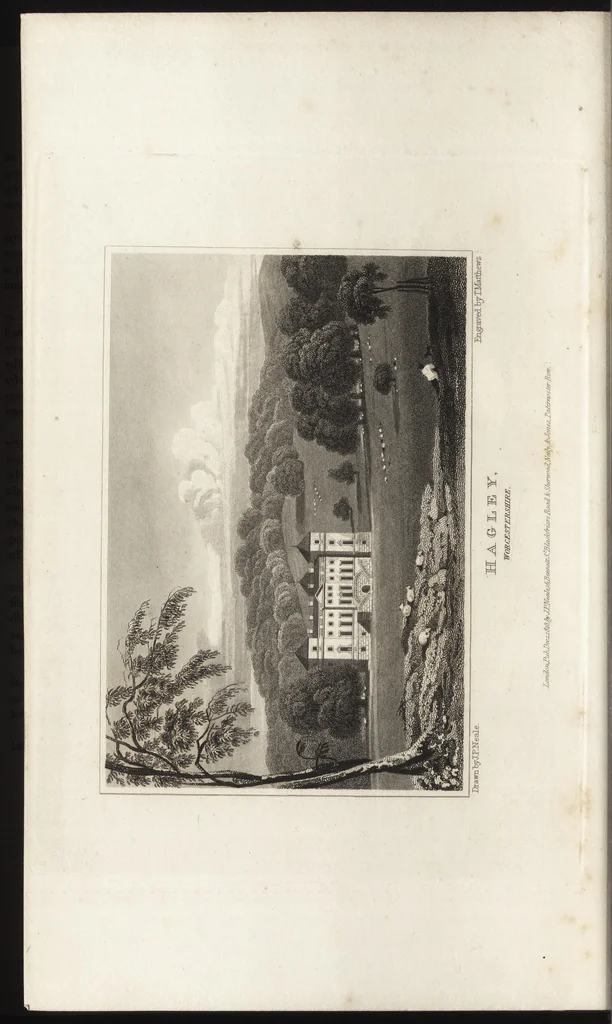 An illustration from Views of the seats of noblemen and gentlemen, in England, Wales, Scotland, and Ireland, 1820, leaf 289