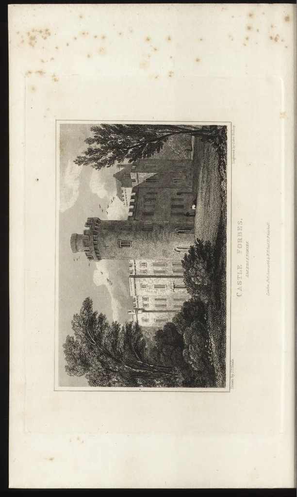 An illustration from Views of the seats of noblemen and gentlemen, in England, Wales, Scotland, and Ireland, 1820, leaf 317