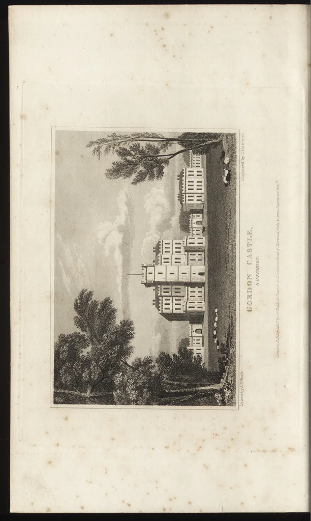 An illustration from Views of the seats of noblemen and gentlemen, in England, Wales, Scotland, and Ireland, 1820, leaf 325