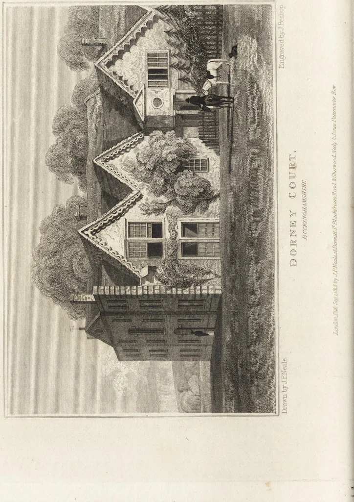 An illustration from Views of the seats of noblemen and gentlemen, in England, Wales, Scotland, and Ireland, 1820, leaf 53